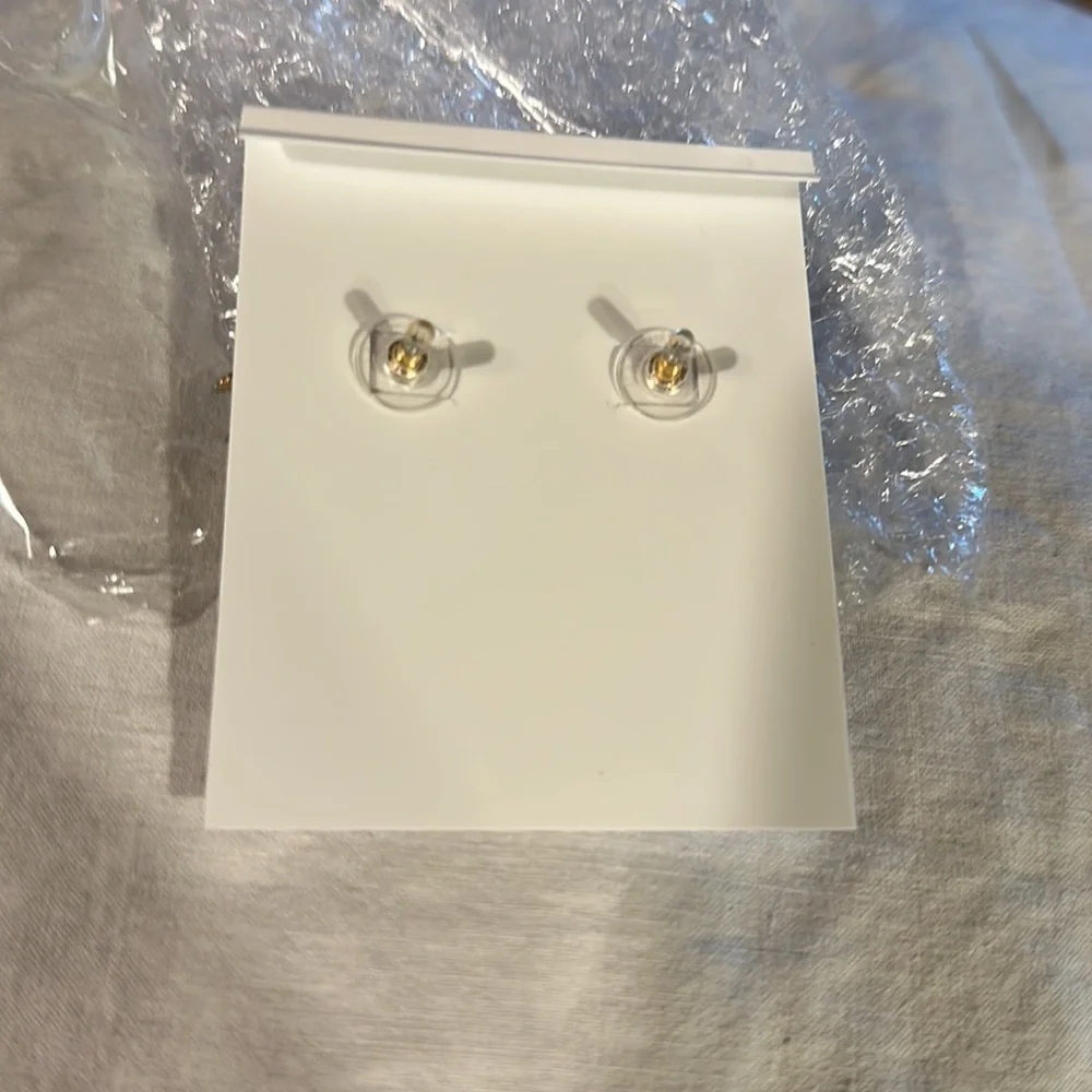NIP Baublebar Palm Tree Statement Post Earrings! - Picture 4 of 5